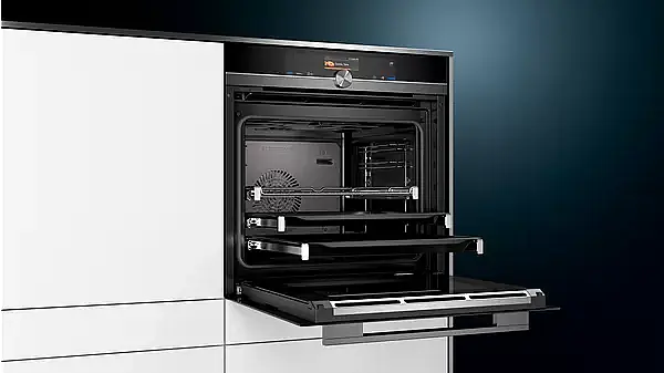 iQ700 Einbau-Dampfbackofen 60 x 60 cm Schwarz, Edelstahl sofort verfügbar!