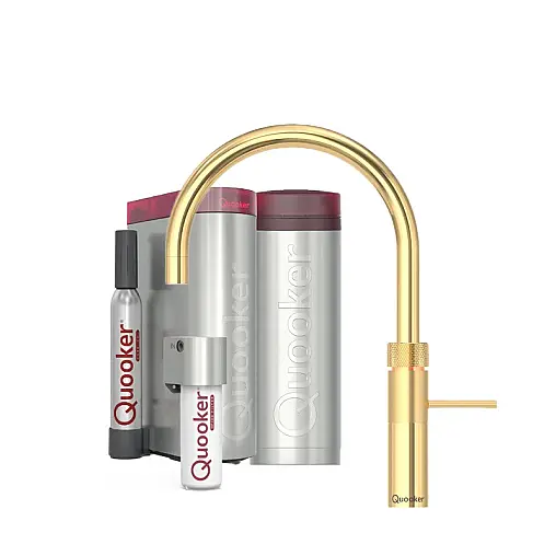 Fusion Round Set mit PRO3 Reservoir &amp; CUBE Gold inkl. CUBE Filter Starter Paket FNRGLD PRO3 CUBE2