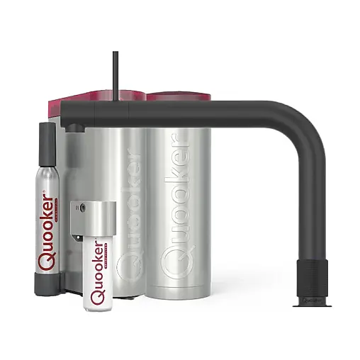 Front Set mit PRO3 Reservoir &amp; CUBE schwarz inkl. CUBE Filter Starter Paket FTBLK PRO3 CUBE2