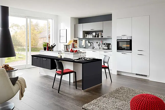 nobilia Touch mit Insel modern
