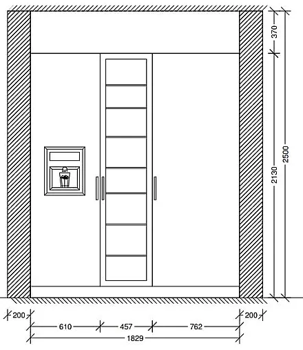 Offene Designküche mit Kunststein Arbeitsplatte