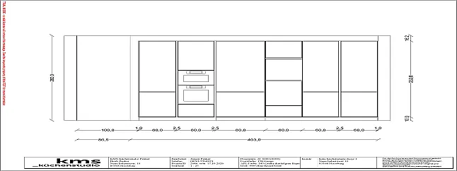Exklusive Häcker Systemat Designküche – Greige Mattlack / Granit-Dunkelgrau