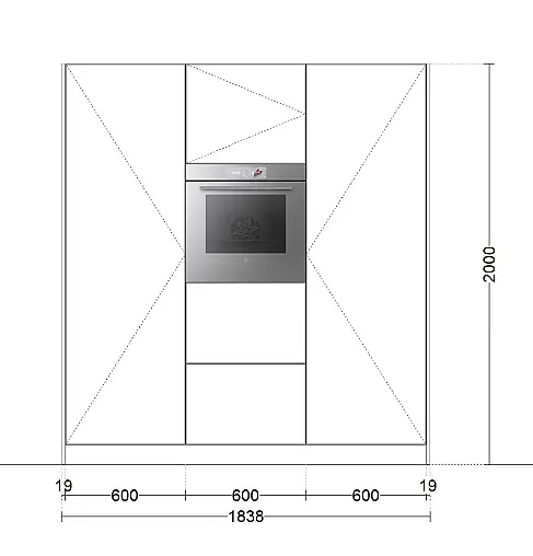 Design-Inselküche in Schreinerqualität mit toller Ausstattung! Top-Geräte von Gaggenau, V-Zug &amp; Liebherr|Eiche|Push-to-Open!