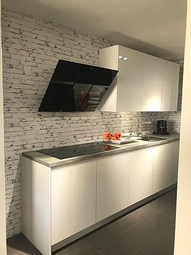Musterküche SLC sterlinggrau samtmatt Lack