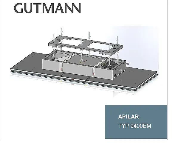 Gutmann Deckenhaube mit LED-Beleuchtung