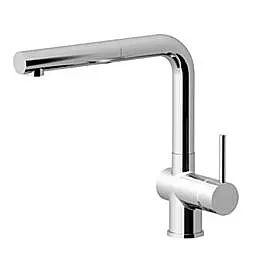 Armatur Aqua Cucina Armatur Lago-S chrom Hochdruck Ausziehbar