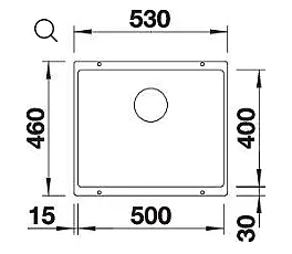 Subline 500-U, ohne Excenter