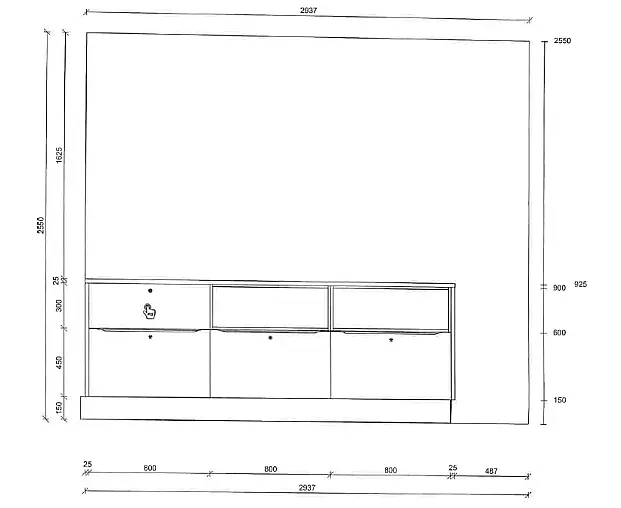 Elegante Insel Küche mit modernem Design