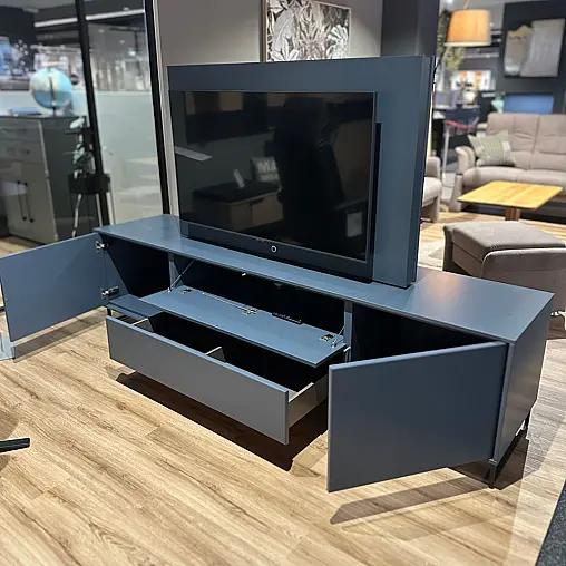 TV-Element  in Lack antlantikblau matt I B: 228,2