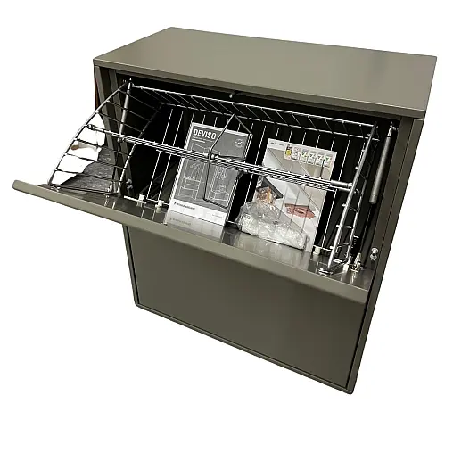Hängeschuhschrank in Lack olivegrau PG 2 | B: 60,0 cm