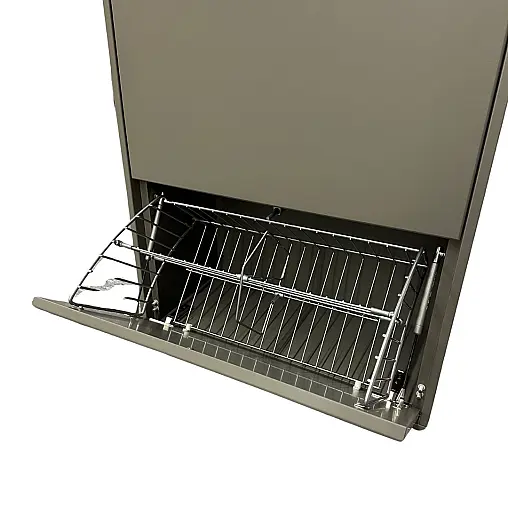 Hängeschuhschrank in Lack olivegrau PG 2 | B: 60,0 cm