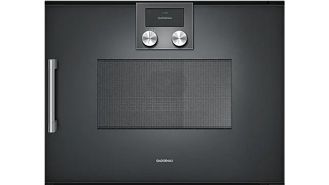 Mikrowellenbackofen – B-Ware | Serie 200 | Edelstahl | Rechtsanschlag