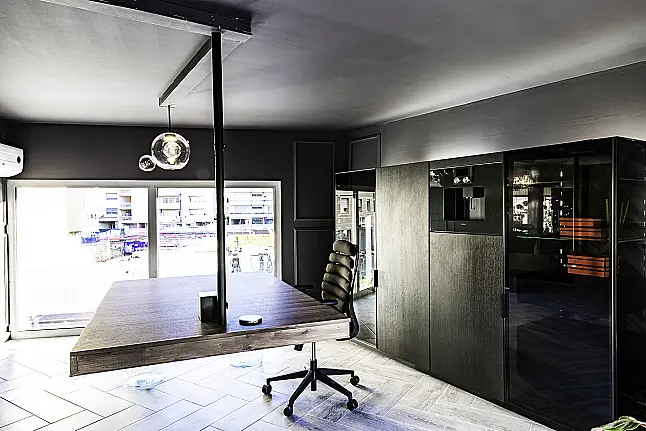 SieMatic Highboard/Vitrinenkombination