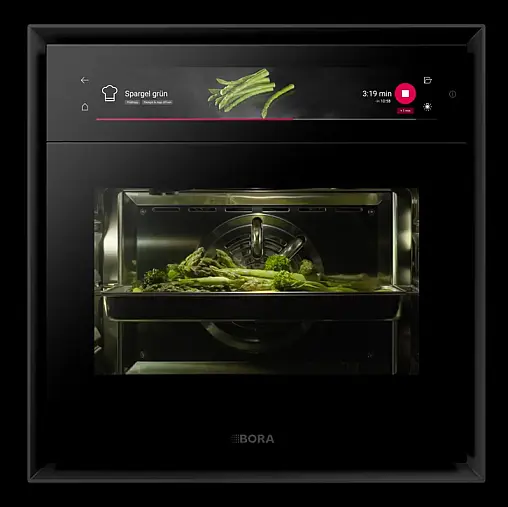 Dampfbackofen Smartes Display
