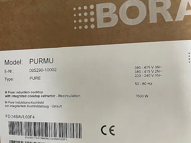 BORA KOCHFELD PURMU NEU