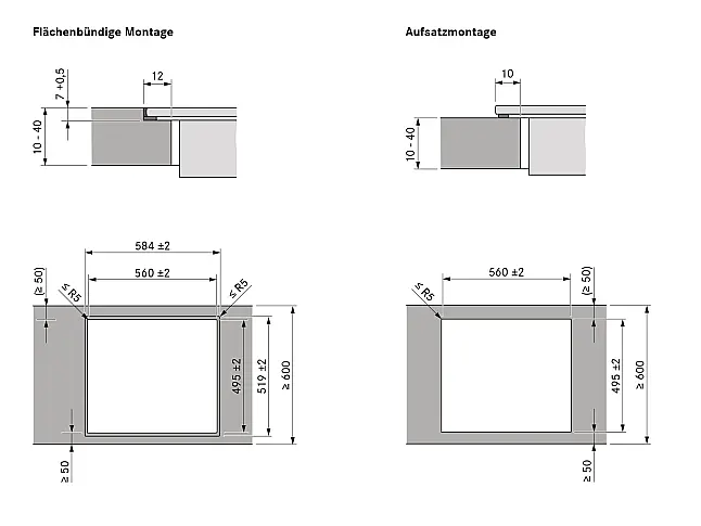 XPure Rough (Matt) Induktionskochfeld mit integriertem Abzug – Extra kompakt &amp; innovativ