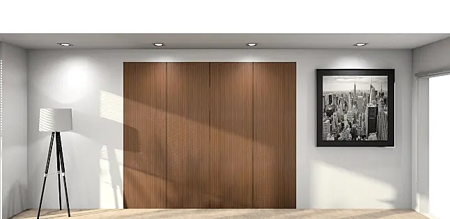 Pocketdoor Küche Top und Smartglas- Fronten
