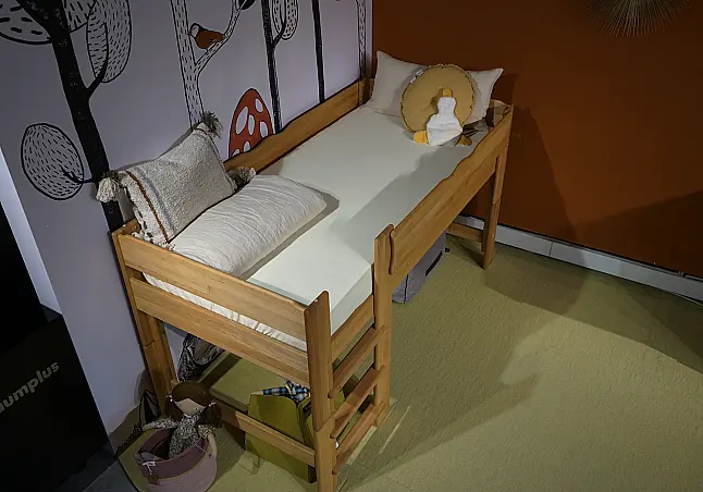 Kinderbett "Mobile" Erle, massiv