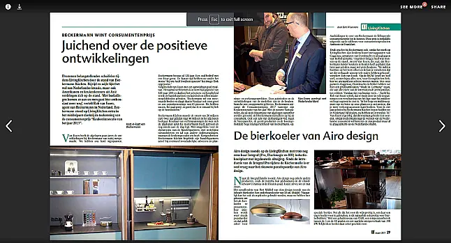 Keukenbeurs Living Kitchen in Keulen Duitsland