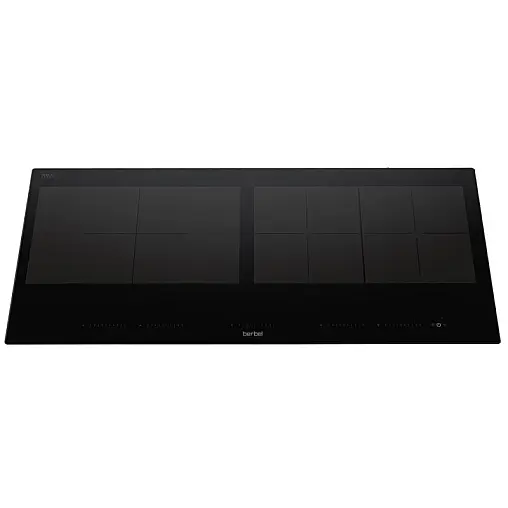 Panorama-Induktion 90×40 cm mit 4 Zonen, Bridge-Funktion und AutoRun+ Haubensteuerung. Originalverpackt. Neu.