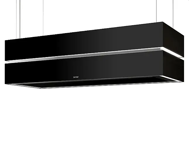 Berbel Skyline Edge Base BIH 120 SKE-B permalyt® Deckenlifthaube 120 cm Mattschwarz