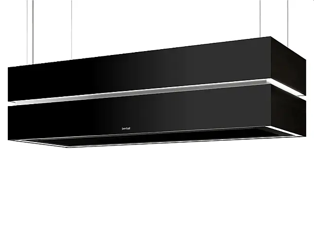 Berbel Inselhaube Skyline Mattschwarz