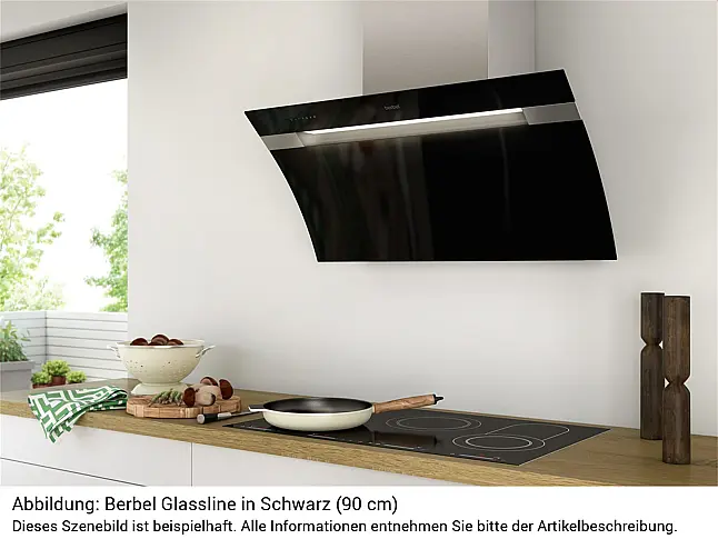 Berbel Schräghaube Glasline 2 BKH 90 GL-2