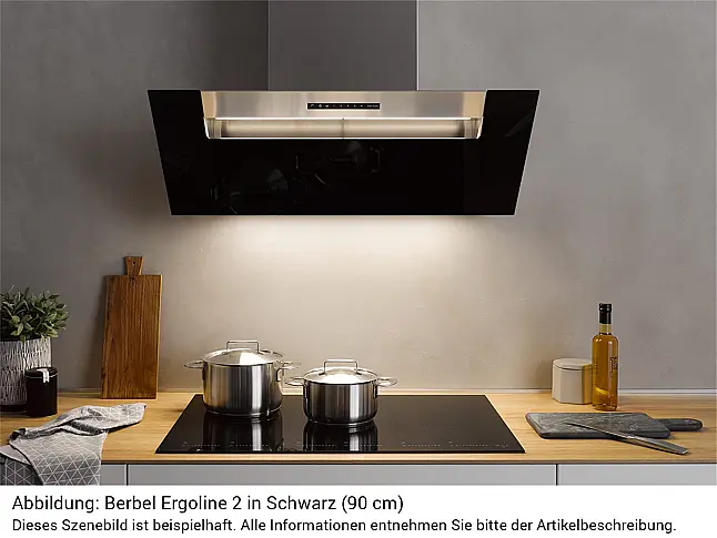 berbel Kopffreihaube Ergoline 2 schwarz 90cm NEU OVP inkl. 5 Jahre Garantie