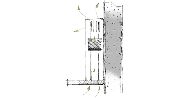berbel Deckenlifthaube Skyline Edge Base BIH 120 SKE-B permalyt® 1050549 Glas schwarz