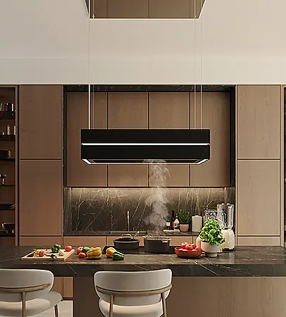 berbel Deckenlifthaube Skyline Edge Base BIH 120 SKE-B 1050547 Glas weiß