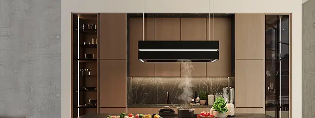 berbel Deckenlifthaube Skyline Edge Base BIH 100 SKE-B 1050530 Glas schwarz