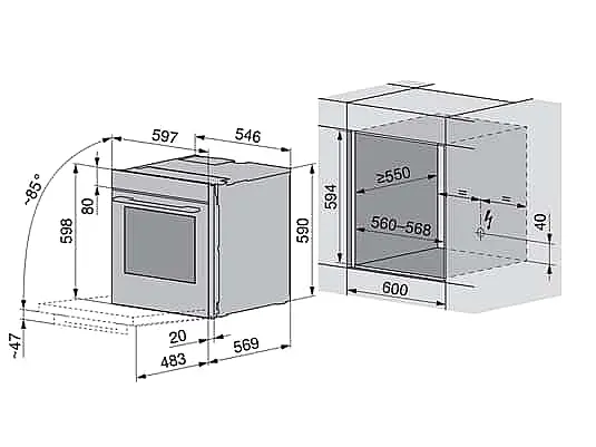 V-Zug Combair V6000 60P