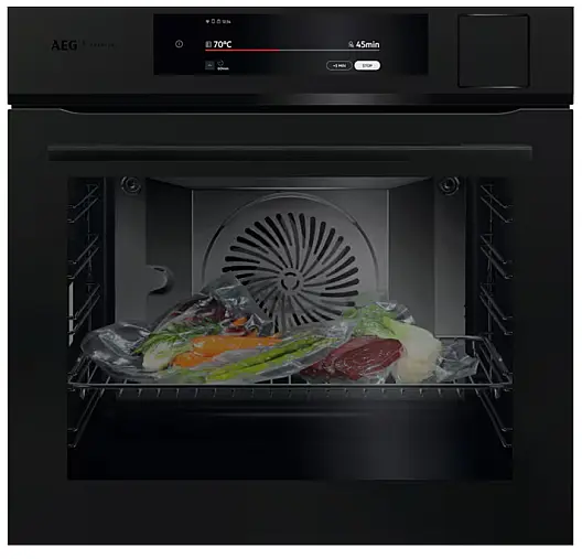 9000 Pro Assist with SteamPro Einbaubackofen / WLAN-fähig / Dampfreinigung / Matt Black