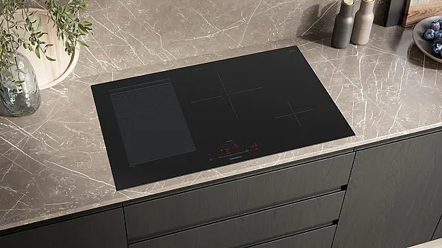 Siemens iQ700, Induktionskochfeld, 80 cm, Schwarz EX877HEC1E (AS 10)