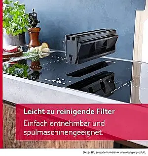 Induktionskochfeld mit Dunstabzug - Neuware am Lager