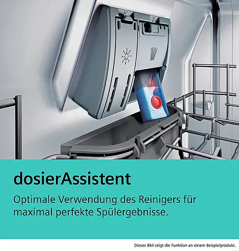 Siemens iQ300, Teilintegrierter Geschirrspüler, 60 cm, Gebürsteter Stahl SN53HS10UE (Lager)