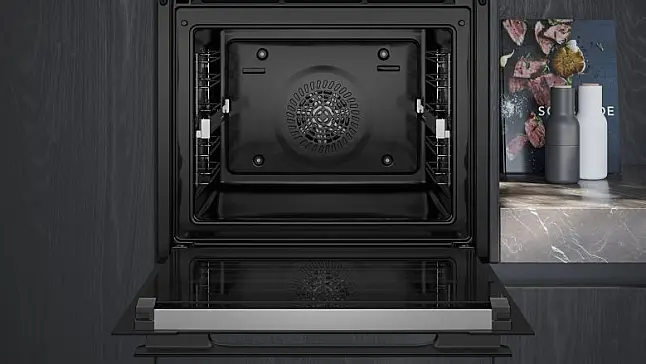 Siemens iQ700 Schwarz Edelstahl HB974GLB1 (Lager)