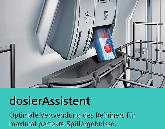 Siemens iQ700, Vollintegrierter Geschirrspüler, 60 cm, varioScharnier für besondere Einbausituationen SN97T801BE (Lager/NB)