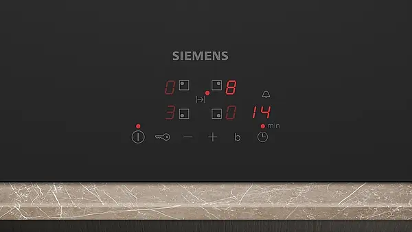 Siemens iQ300, Induktionskochfeld, 60 cm, Mattschwarz, EH61ABFB5E (Lager)