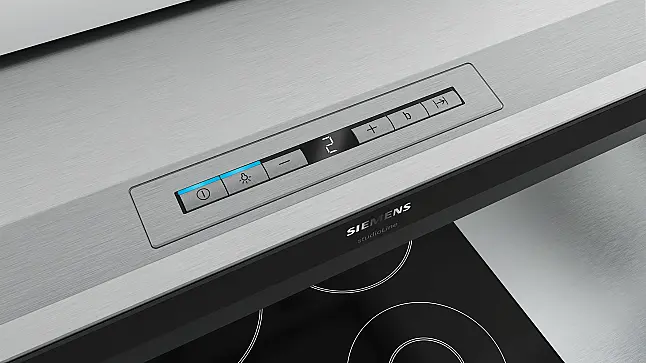 Siemens iQ500, Flachschirmhaube, 90 cm, Edelstahl LI97SA561S (Lager)
