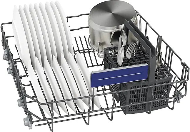 Siemens iQ300, Vollintegrierter Geschirrspüler, 60 cm, XXL, varioScharnier für besondere Einbausituationen SX73HX15UE (aus Koje 04)