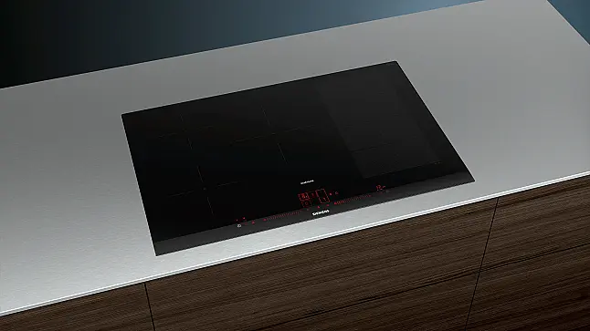 iQ700, Induktionskochfeld, 80 cm, Schwarz, Mit Rahmen aufliegend EX877LVV5E (Ausstellungsstück 30)