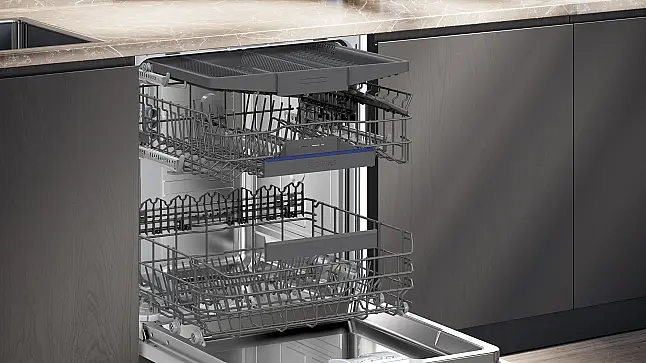 Siemens iQ300, Vollintegrierter Geschirrspüler, 60 cm, XXL, varioScharnier für besondere Einbausituationen SX73EX22CE (Lager/NB)