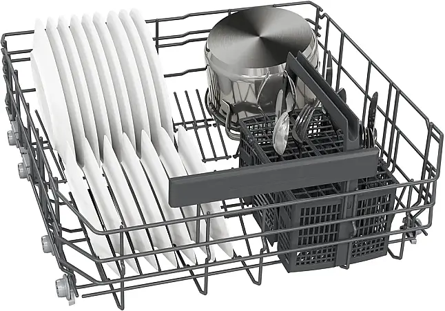 Siemens iQ300, Vollintegrierter Geschirrspüler, 60 cm, varioScharnier für besondere Einbausituationen SN73E808BE (AS TKC RECHTS)