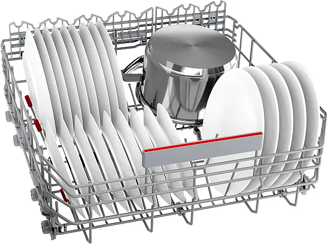 Bosch Serie 6, Vollintegrierter Geschirrspüler, 60 cm, VarioScharnier für besondere Einbausituationen SMT6TC800E (Koje 24)