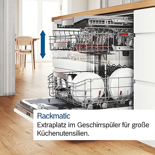 Bosch Serie 4, Vollintegrierter Geschirrspüler, 60 cm SMV4HTX28E (AS K26)