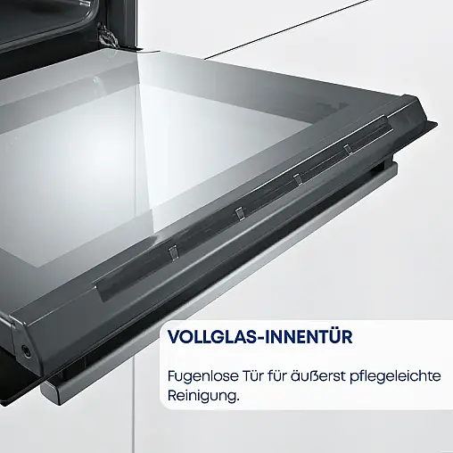Constructa Einbau-Backofen, 60 x 60 cm, Edelstahl CF3M61054 (Ausstellungsstück Koje 05)