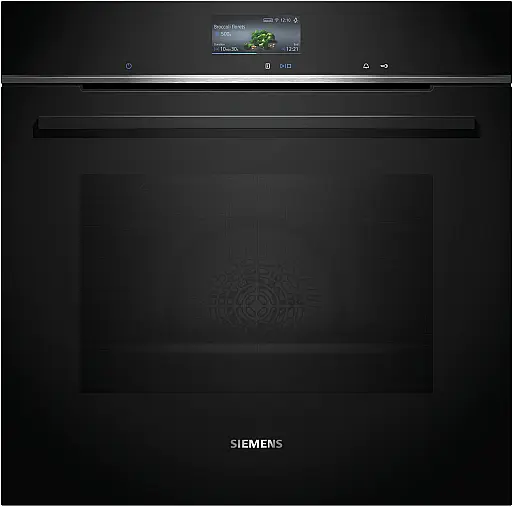 Siemens iQ700, Einbau-Backofen, 60 x 60 cm, Schwarz, Edelstahl HB736G1B1 (Lager)
