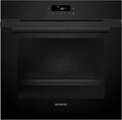 Siemens iQ300, Einbau-Backofen, 60 x 60 cm, Deep black inox HB271ABB3 (Lager)