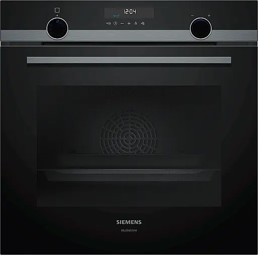 iQ500 Einbau-Backofen 60 x 60 cm Schwarz, Edelstahl HB418G5B6 (AS03)